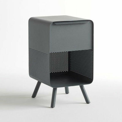 Nightstand with Hinged Storage Door